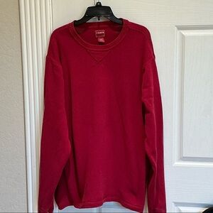 Chaps Rich Red Knit Sweater